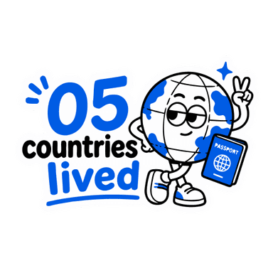 05 Countries Lived